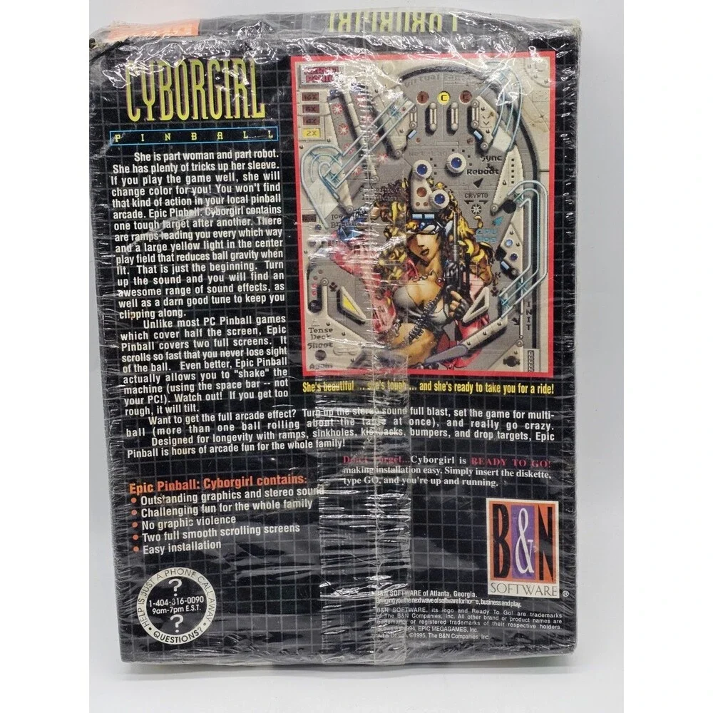CyborGirl PC IBM MS DOS 3.5
